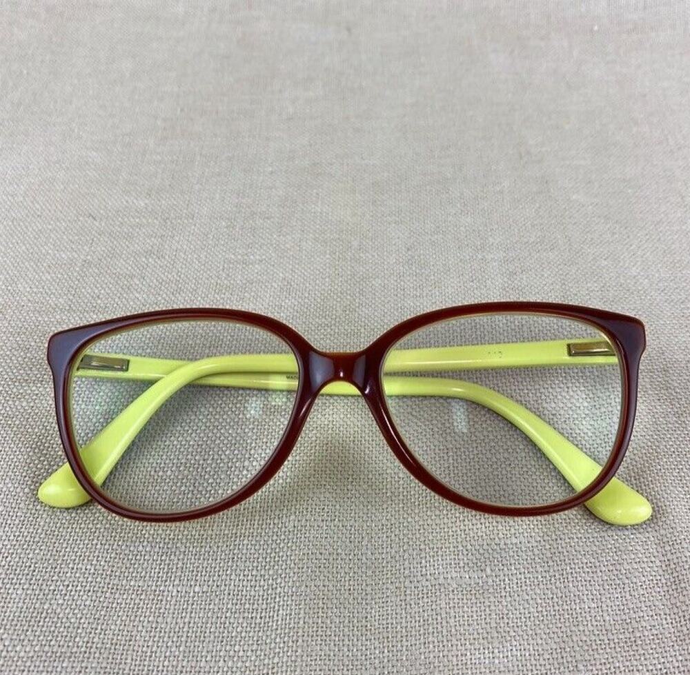 Authentic Vogue VO 2759 Womens Brown Yellow Eyeglass Frames